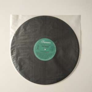 12 Anti-statische LP vinyl binnenhoes met ronde bodem